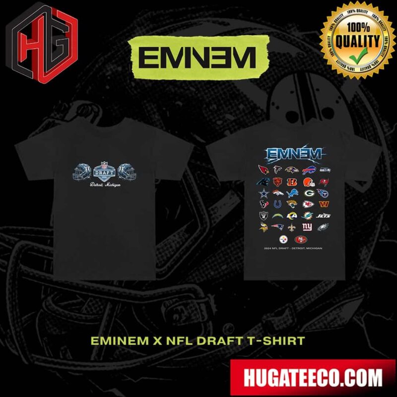 Eminem X NFL Draft Collab T-Shirt Eminem X NFL Draft Collab T-Shirt