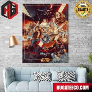 Fantastic Poster For Star Wars By Martin Ansin Home Decor Poster Canvas