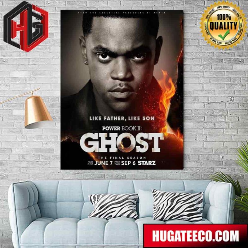 Final Season Of Ghost Like Father Like Son Home Decor Poster Canvas