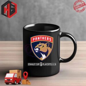 Florida Panthers Logo 2024 Stanley Cup Playoffs Ceramic Mug