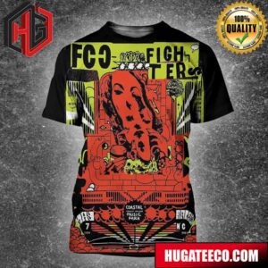 Foo Fighters Coastal Credit Union Music Park At Walnut Creek Raleigh Tonight May 7 2024 Incredible 3D T-Shirt
