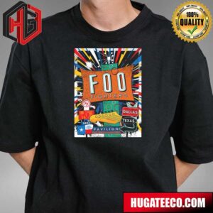 Foo Fighters Show At Dallas Texas Pavilion May 1st 2024 T-Shirt