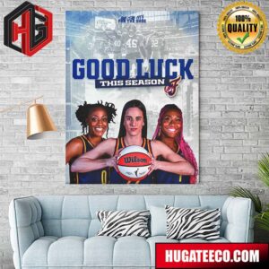 For The City For The Shoe Fever Rising Good Luck This Season Indiana Fever Home Decor Poster Canvas