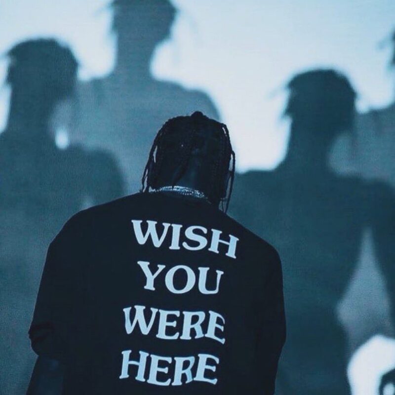 Wish You Were Here Travis Scott Long Sleeve Shirt