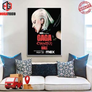Gaga Chromatica Ball New Concert Special Lady Gaga On May 25 HBO Original Max Home Decorate Poster Canvas