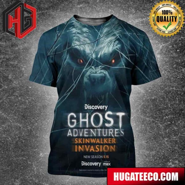 Ghost Adventures Series Film Premiere Special New Season On May 15 Discovery Max 2024 3D T-Shirt