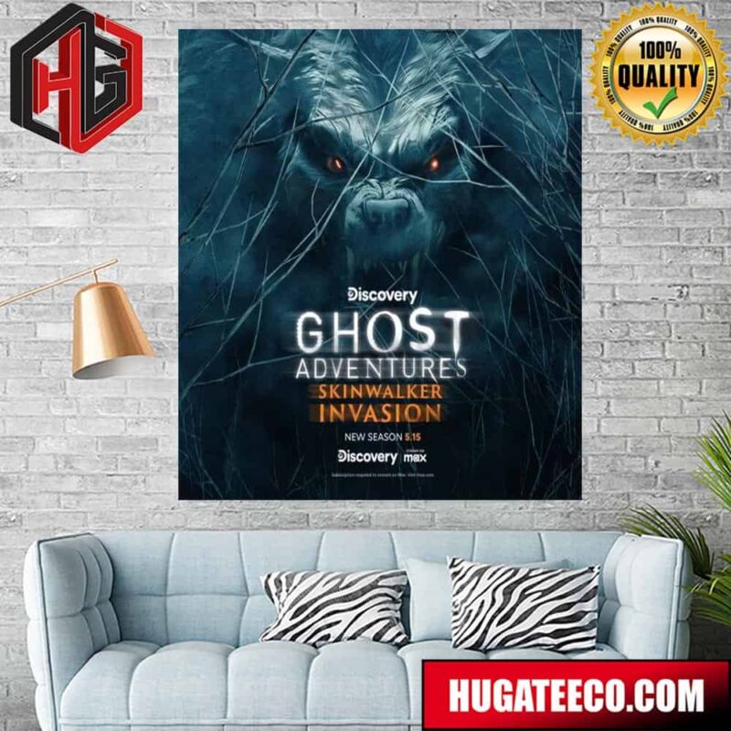Ghost Adventures Series Film Premiere Special New Season On May 15 Discovery Max 2024 Poster Canvas