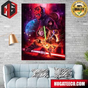 Gorgeous Poster For Star Wars The Phantom Menace By Ignacio Home Decoration Poster Canvas