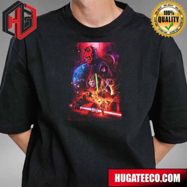 Gorgeous Poster For Star Wars The Phantom Menace By Ignacio Unisex T-Shirt