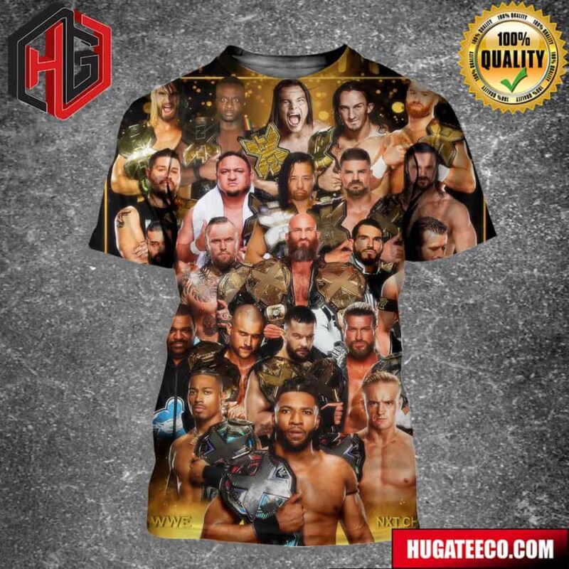 Greatest Nxt Champion Of All Time WWE All Over Print Shirt
