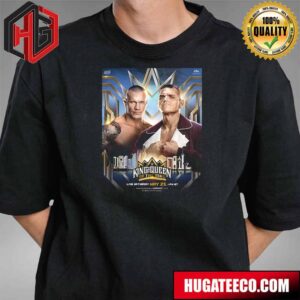 Gunther And Randy Orton Face-To-Face In WWE King And Queen Of The Ring T-Shirt