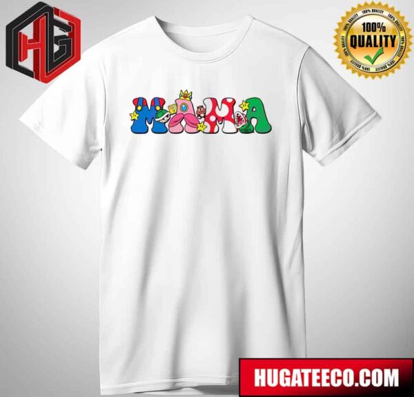 Happy Mother’s Day Groovy Super Mario Mama T-Shirt