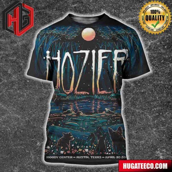 Hozier Show At Moody Center In Austin Texas April 30 2024 All Over Print Shirt