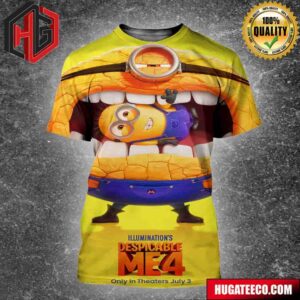 Illumination’s Despicable Me 4 Only In Theaters July 3 All Over Print Shirt
