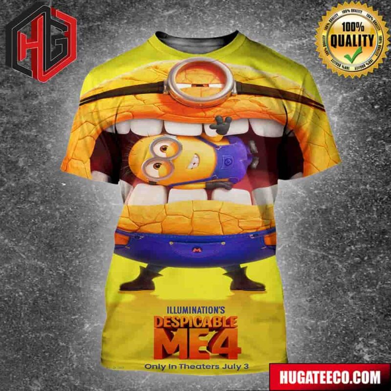 Illumination’s Despicable Me 4 Only In Theaters July 3 All Over Print Shirt