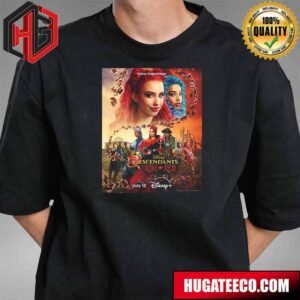 Incredible Poster For Descendants The Rise Of Red Releasing On Disney On July 12 T-Shirt