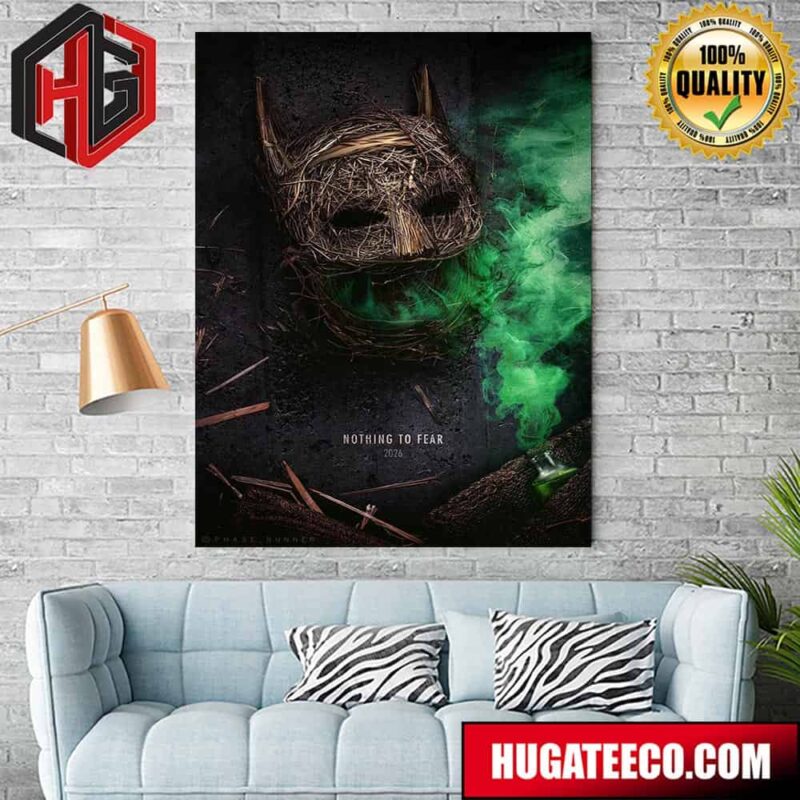 Incredible Poster For The Batman Part II Nothing To Fear 2026 Poster Canvas