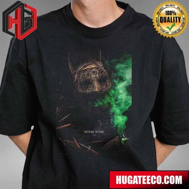 Incredible Poster For The Batman Part II Nothing To Fear 2026 T-Shirt
