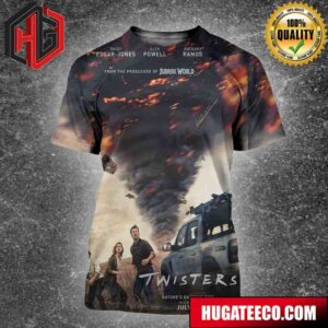 Incredible Poster For Twisters In Theaters On July 19 All Over Print Shirt