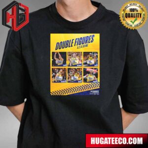 Indiana Pacers Double Figures May 2 2024 Vs Mil The Six In Game Six T-Shirt