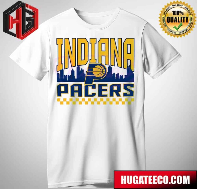 Indiana Pacers NBA Skyline T-Shirt
