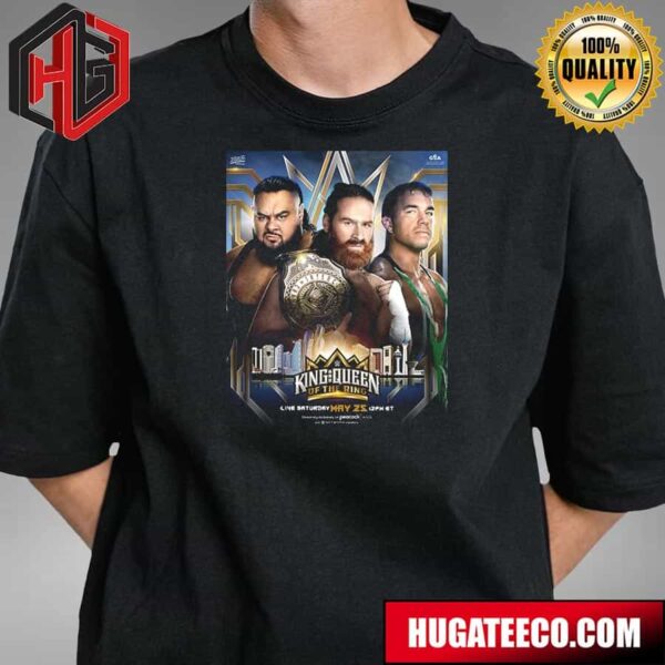 Intercontinental Champion Sami Zayn Big Bronson Reed And Chad Gable WWE King And Queen Of The Ring T-Shirt
