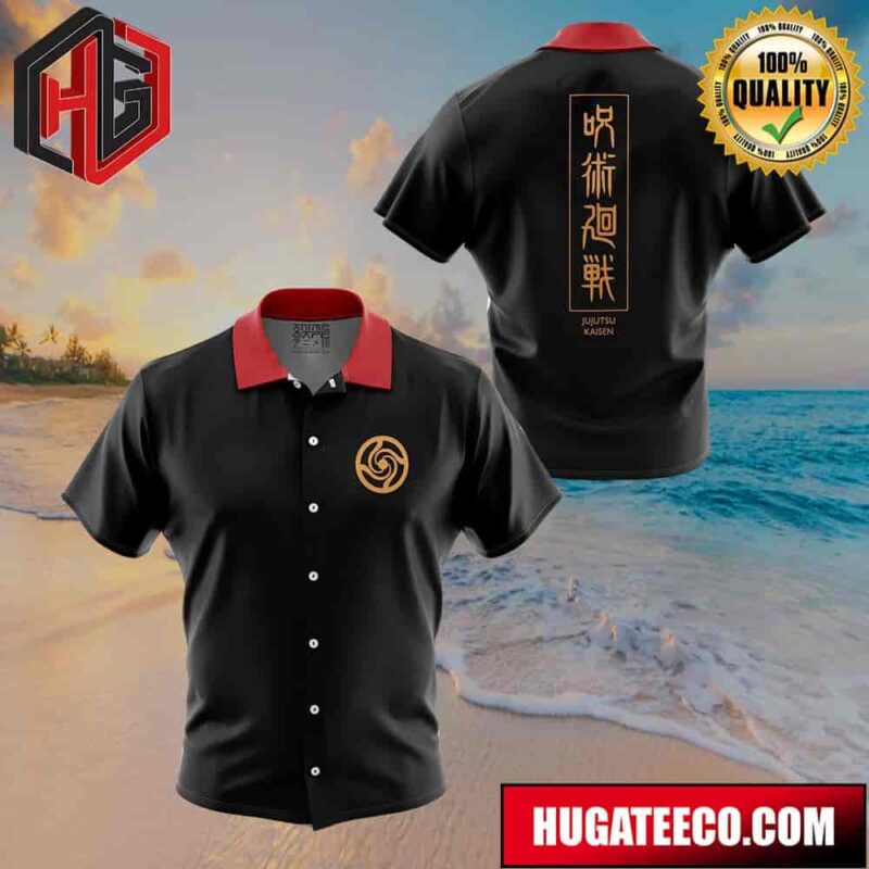 Itadori Jujutsu Kaisen Button Up Animeape Hawaiian Shirt