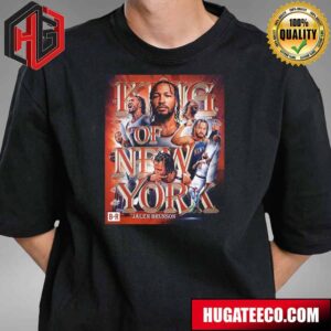 Jalen Brunson And The New York Knicks Takedown Philly New York Advances King Of The New York T-Shirt