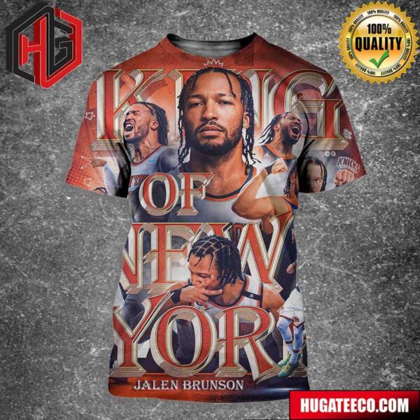 Jalen Brunson The New York Knicks Takedown Philly New York Advances King Of The New York All Over Print Shirt