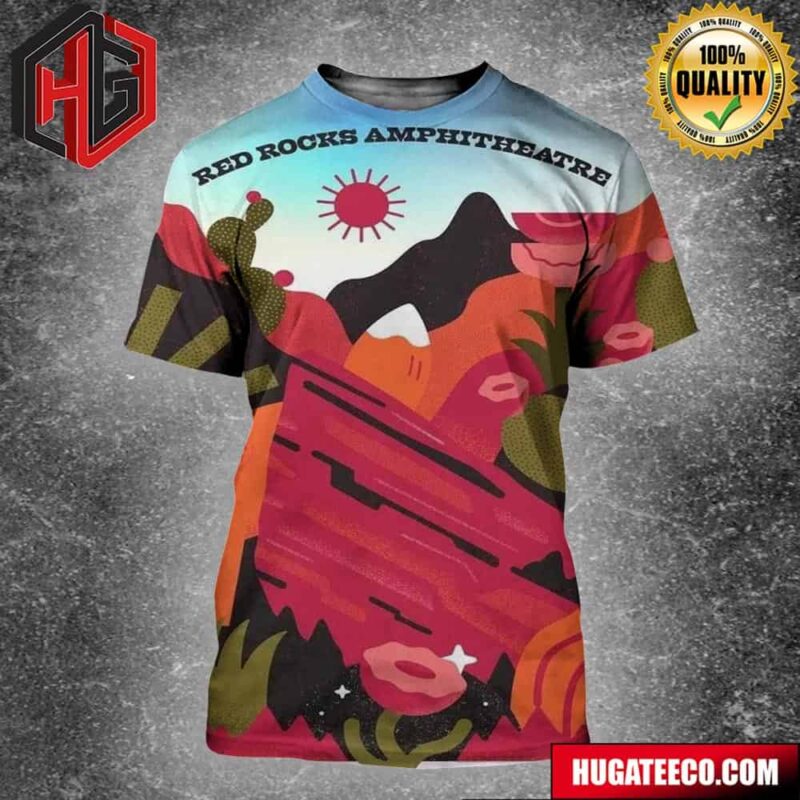 Jason Isbell And The 400 Unit Red Rock Amphitheatre With Amanda Shires On May 3 2024 Morrison Co All Over Print Shirt
