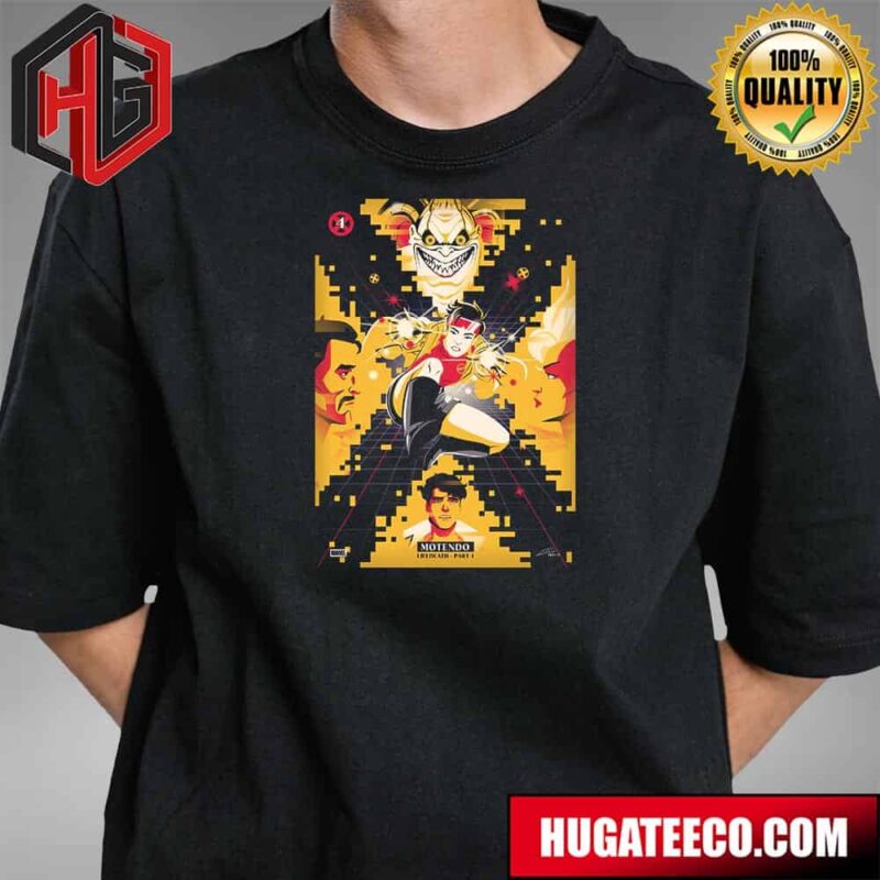 Jubilee Motendo Lifedeath Part 1 4th Tribute Poster Of Episodic X-Men 97 Unisex T-Shirt