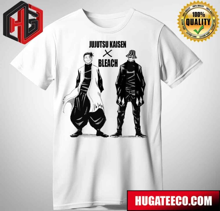Jujutsu Kaisen X Bleach Crossover Panels T-Shirt