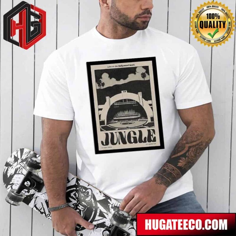 Jungle Show At Hollywood Bowl On Sep 27 2024 Poster Merchandise T-Shirt