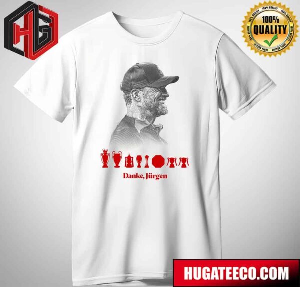 Jurgen Klopp Liverpool FC  Has Led Liverpool 491 Matches To Win A Total Of 7 Titles T-Shirt