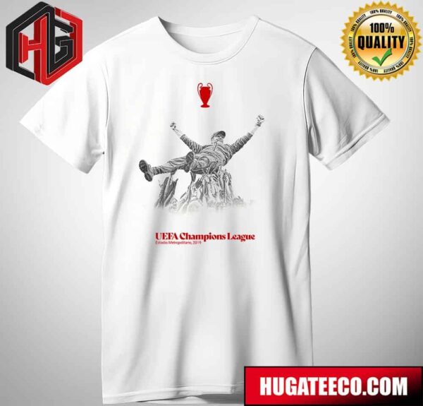 Jurgen Klopp Liverpool FC Uefa Champions League Estadio Metroplitano 2019 T-Shirt