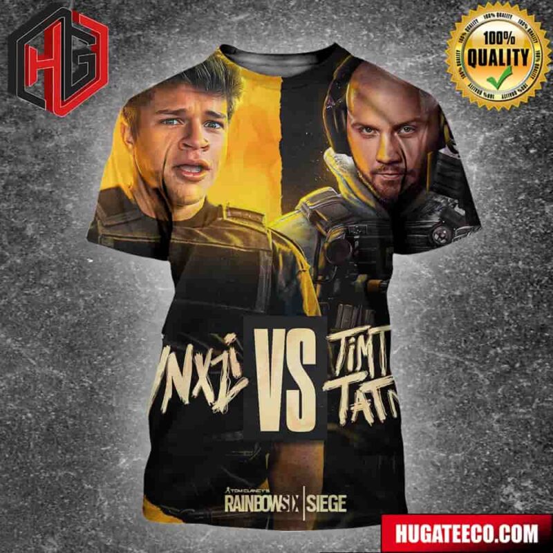 Jynxzi Vs Timthetatman Rainbow Six Siege 2024 All Over Print Shirt