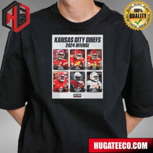 Kansas City Chiefs NFL 2024 Offense T-Shirt