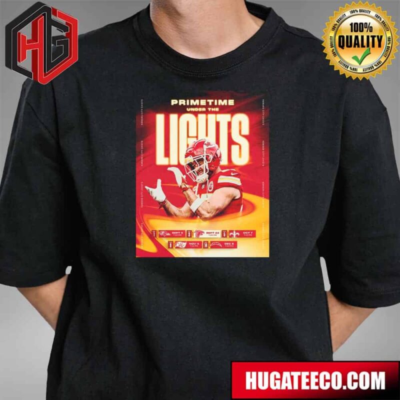 Kansas City Chiefs NFL Prime Time Under The Lights T-Shirt