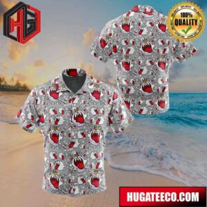 King Boo And Boo Ghosts Super Mario Bros Button Up Animeape Hawaiian Shirt