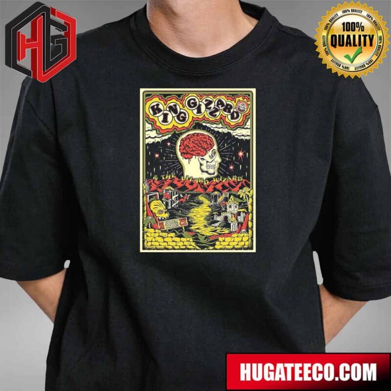King Gizzard And The Lizard Wizard May 18 2024 Forum Karlin Prague Cz Unisex T-Shirt