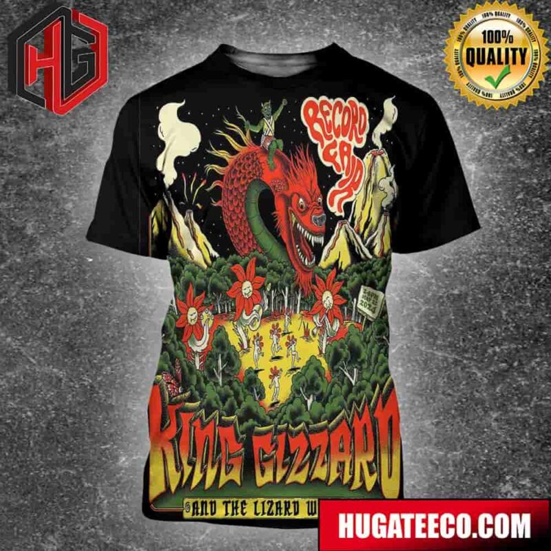 King Gizzard And The Lizard Wizard May 22 2024 Stadtpark Open Air Hamburg Germany All Over Print Shirt
