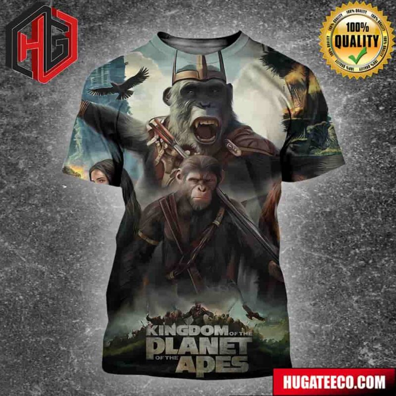 Kingdom Of The Planet Of The Apes Poster By Abhisheksalviart All Over Print Shirt