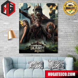 Kingdom Of The Planet Of The Apes Poster By Abhisheksalviart Poster Canvas
