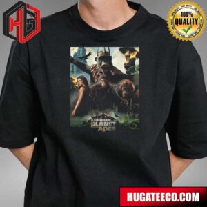 Kingdom Of The Planet Of The Apes Poster By Abhisheksalviart T-Shirt