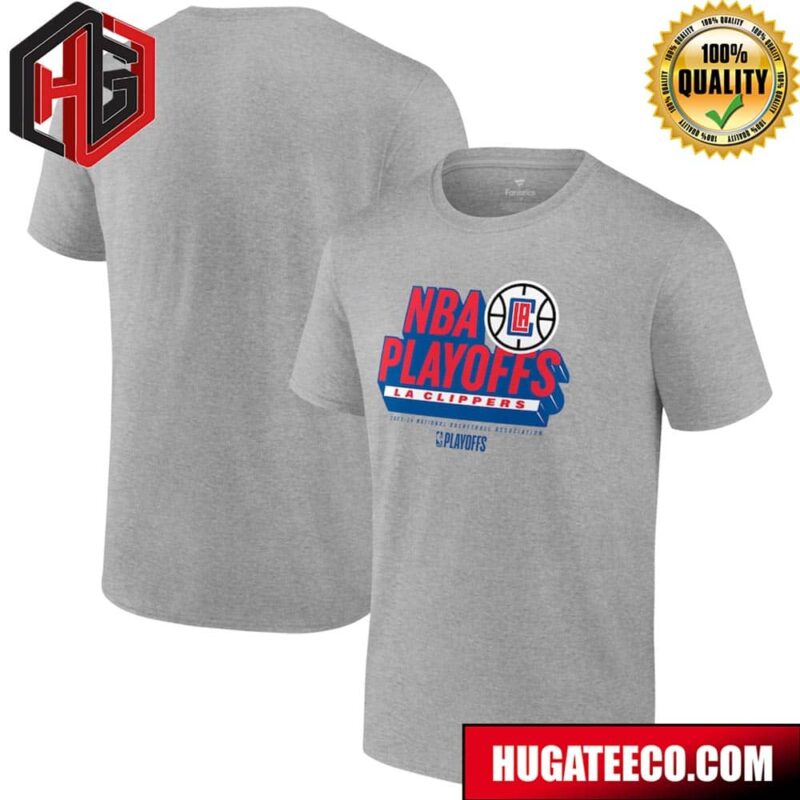 LA Clippers NBA Play Off Participant Defensive Stance T-Shi