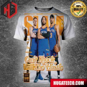 Limited Orange Metal Cover New York Knicks Cant Knock The Hustle Slam EST 1994 All Over Print Shirt