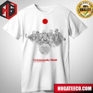 Liverpool FC And Jurgen Klopp Fa Community Shield King Power Stadium 2022 T-Shirt
