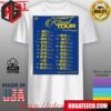 Lu Dort City Skyline 2024 Unisex T-Shirt