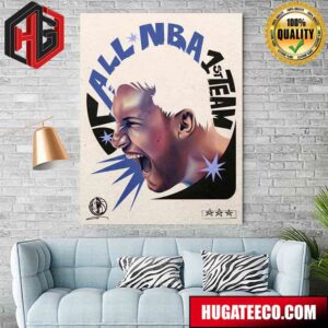 Luka Doncic Dallas Mavericks Of NBA Pravi MVP All Star NBA 1st Team Home Decor Poster Canvas