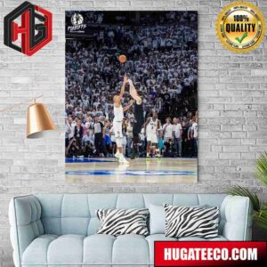 Luka Doncic’s Impressive Jump Score Against The Minnesota Timberwolves In The Western Conference Finals NBA Home Decor Poster Canvas